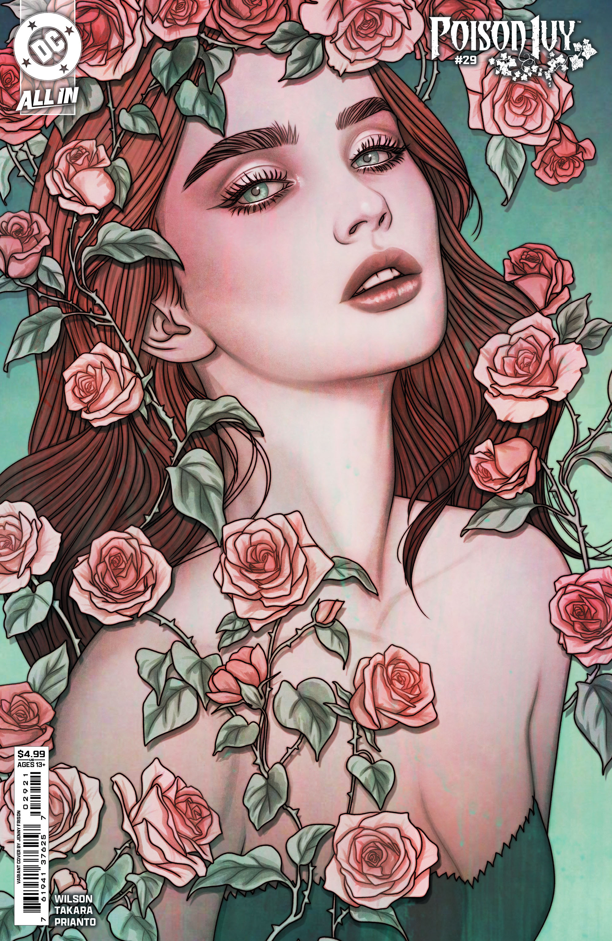 Poison Ivy #29 Cover B Jenny Frison Card Stock Variant