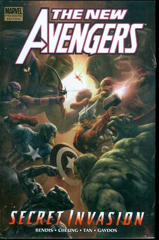 New Avengers Hardcover Graphic Novel Volume 9 Secret Invasion Book 2