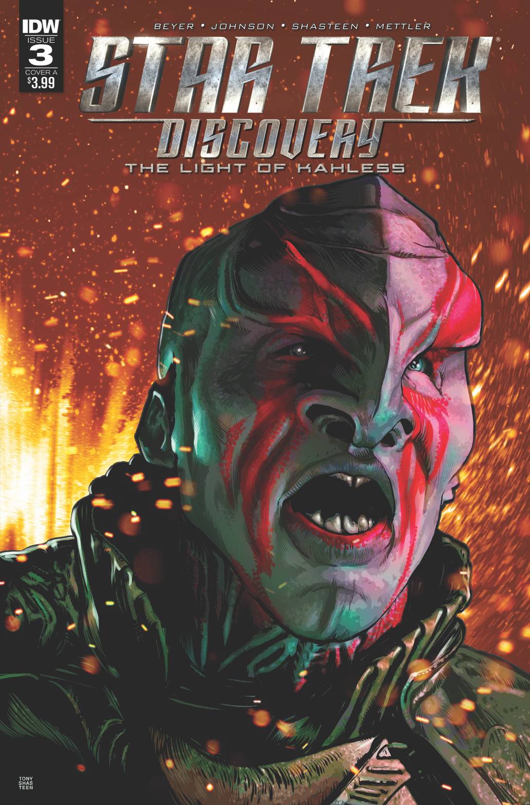Star Trek Discovery #3 Cover A Shasteen