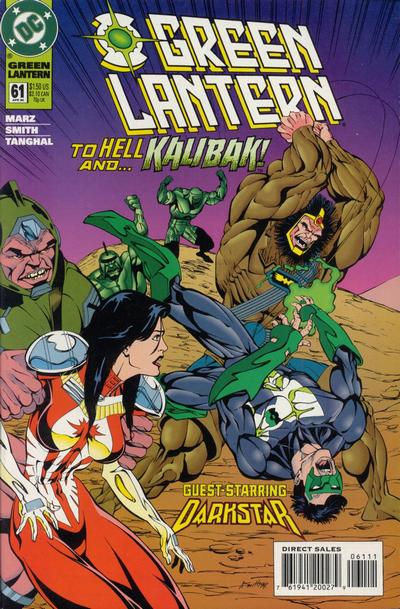 Green Lantern #61 [1990, Direct Sales]-Fine (5.5 – 7)