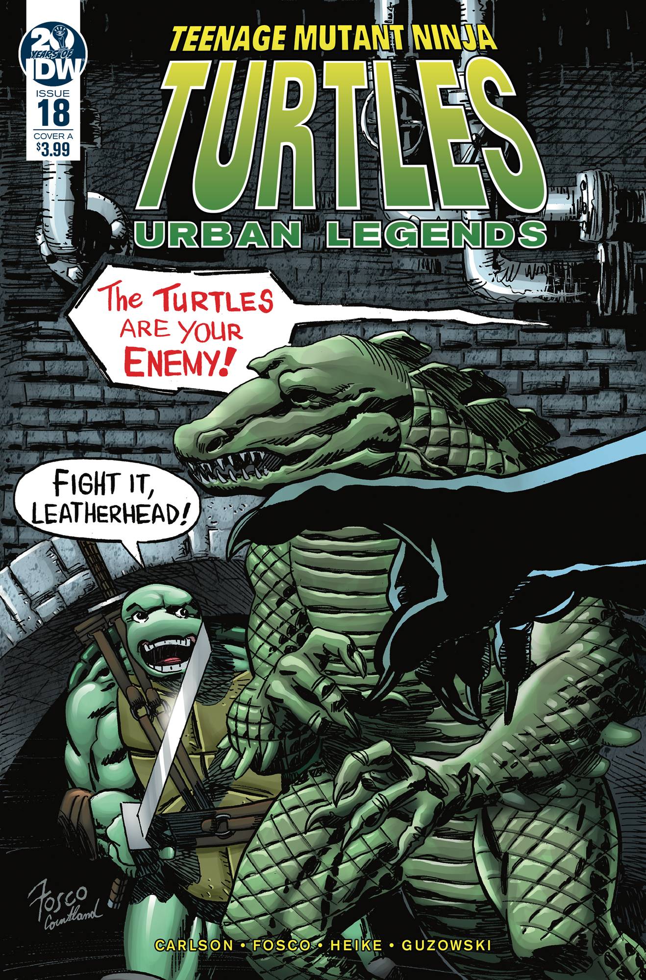 Teenage Mutant Ninja Turtles Urban Legends #18 Cover A Fosco