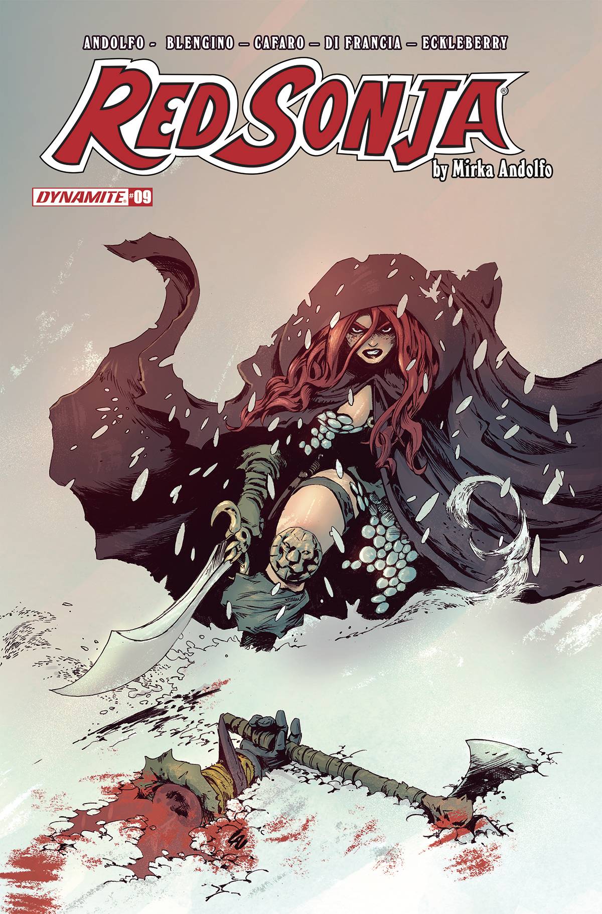 Red Sonja #9 Cover D Lau (2021)