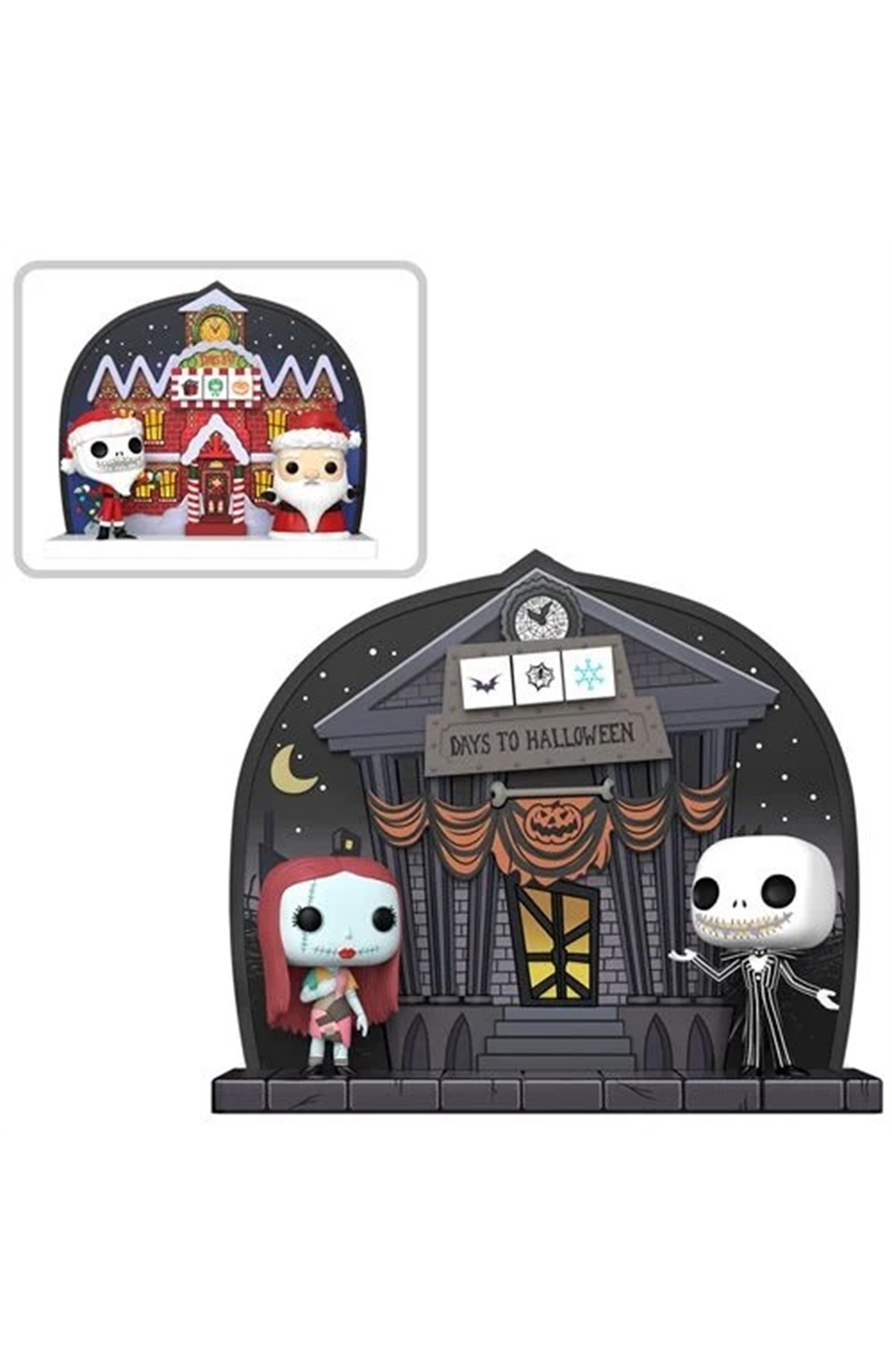 The Nightmare Before Christmas Dual-Sided Countdown Calendar