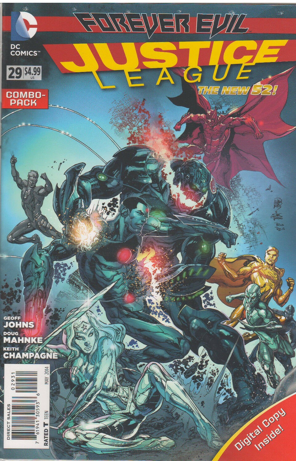 Justice League #29 Combo Pack (Evil)