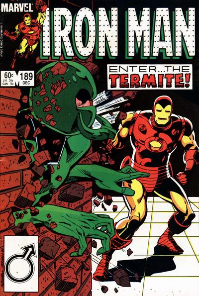 Iron Man #189 [Direct]-Near Mint (9.2 - 9.8)