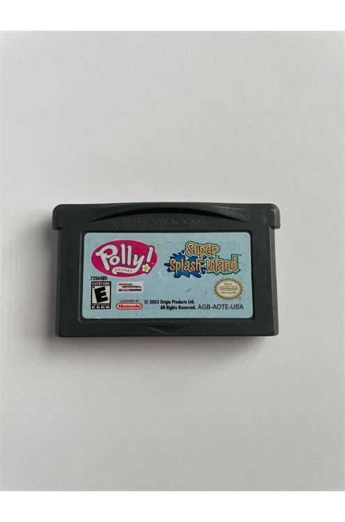 Nintendo Gameboy Advance Gba Polly Pocket Super Splash Island Cartridge Only 