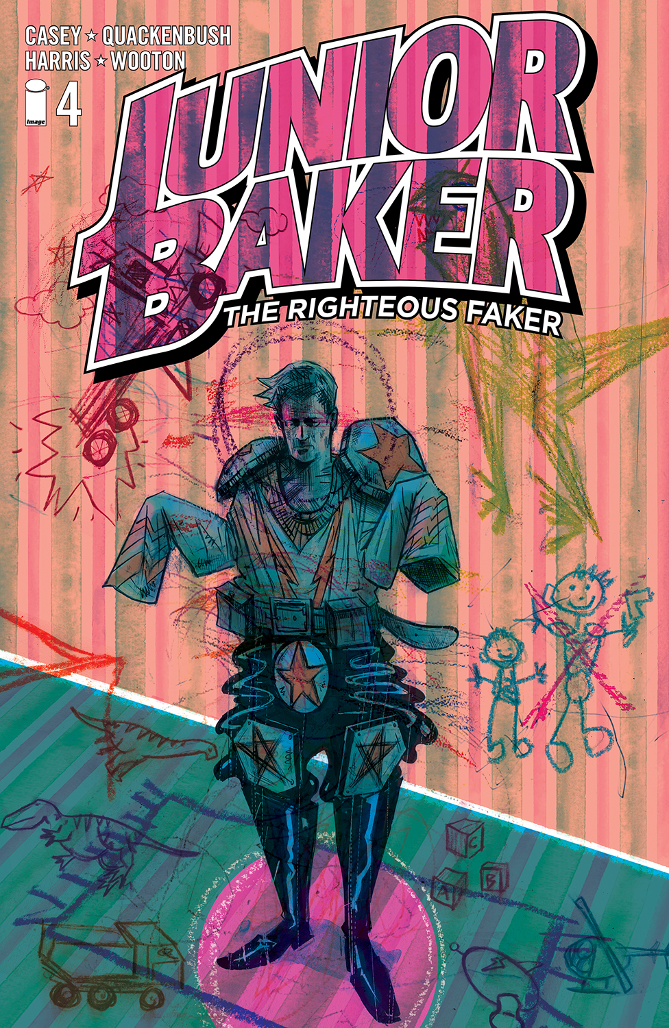 Junior Baker The Righteous Faker #4 Cover A Quackenbush (Of 5)