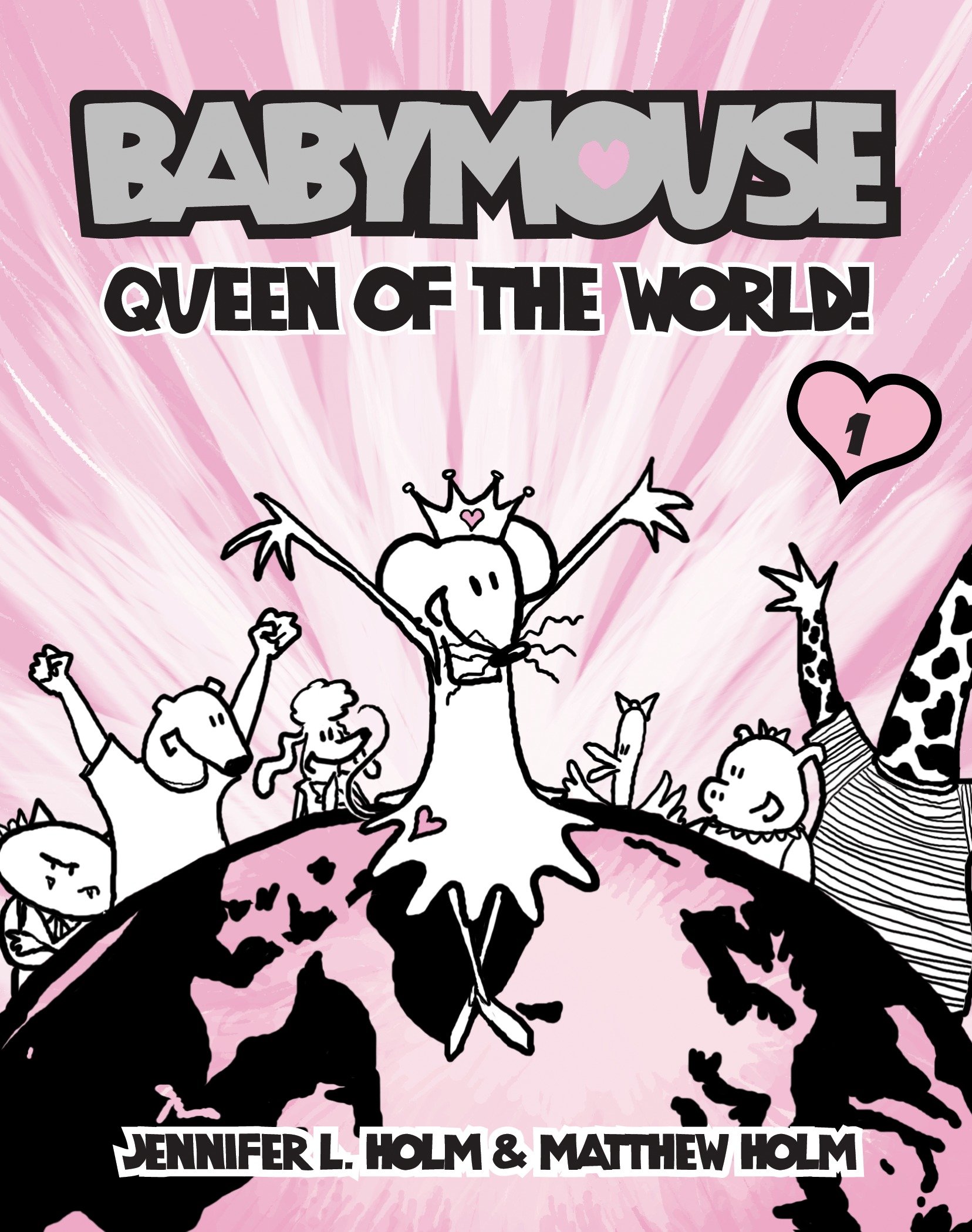 Babymouse Graphic Novel Volume 1 Queen of the World New Printing