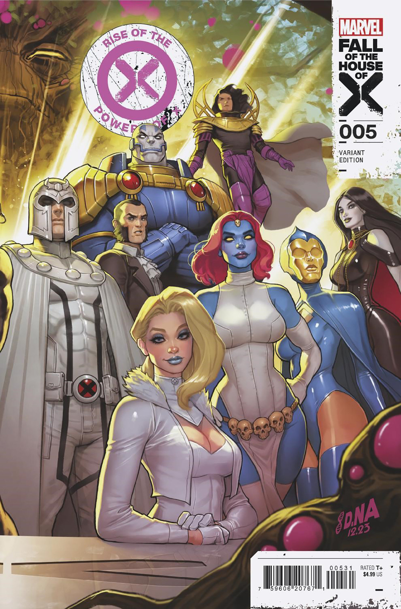 Rise of the Powers of X #5 David Nakayama Connect Variant (Fall of the House of X)