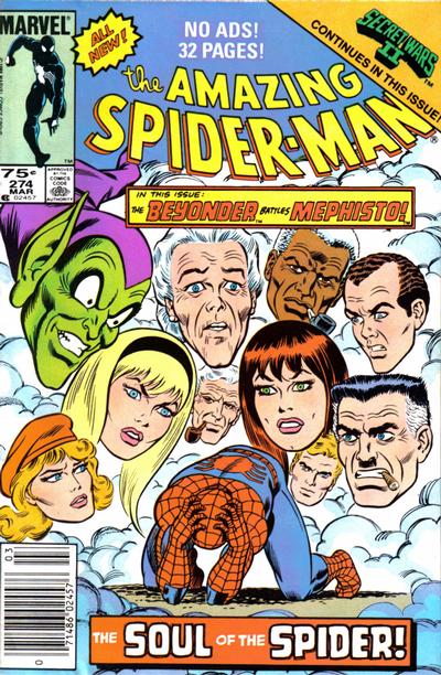 The Amazing Spider-Man #274 [Newsstand] - G+