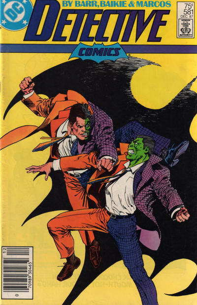 Detective Comics #581 [Newsstand]-Very Good (3.5 – 5)