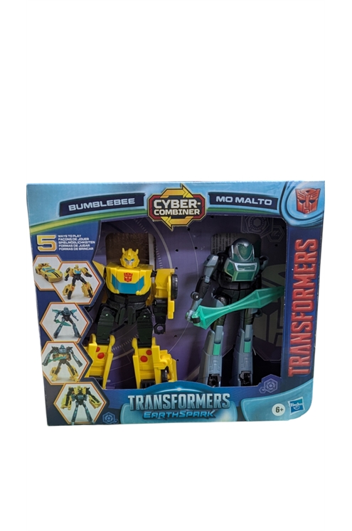 Transformers Cyber Combiners Bumblebee And Mo Malto