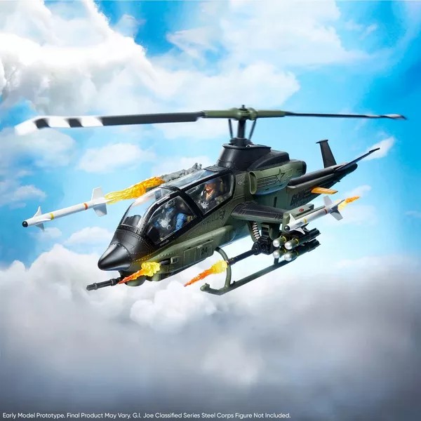 G. I. Joe Jabberjaw Classified Series Assault Copter Dragonfly (Xh-1) Hasbro Haslab Action Figure 