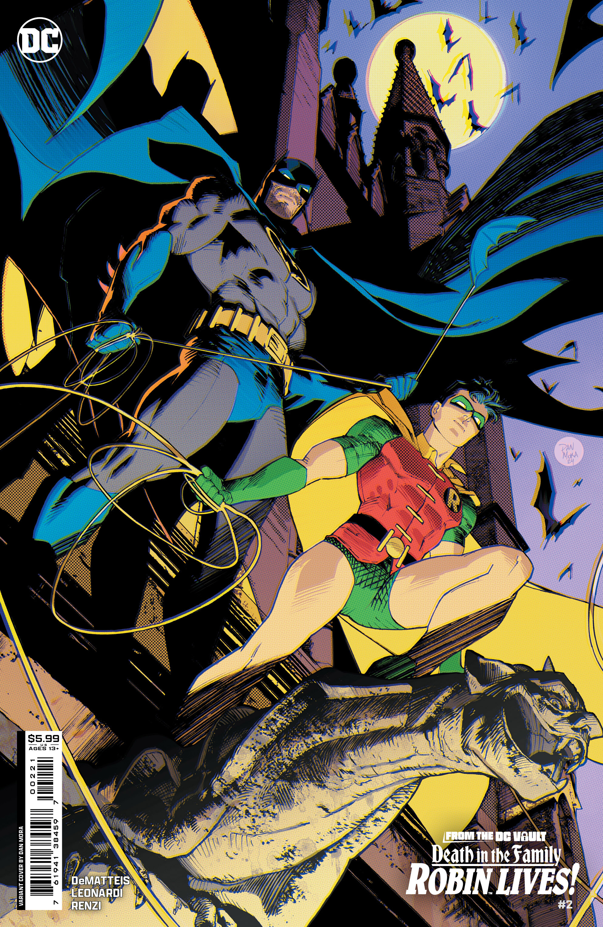 From the DC Vault Death in the Family Robin Lives! #2 Cover B Dan Mora Card Stock Variant (Of 4)