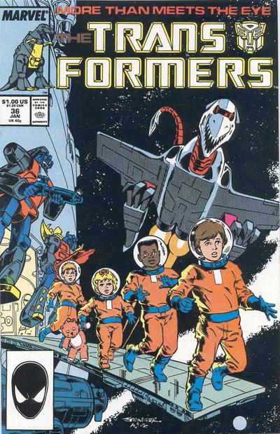 The Transformers #36 [Direct](1984)-Very Fine (7.5 – 9)