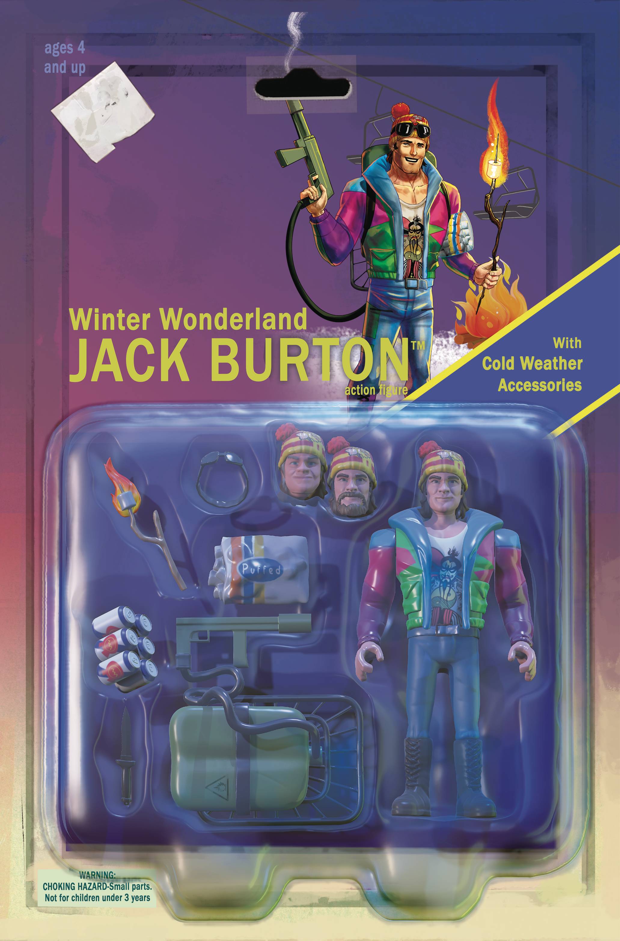 Big Trouble in Little China Old Man Jack #3 Subscription Action Figure  Variant