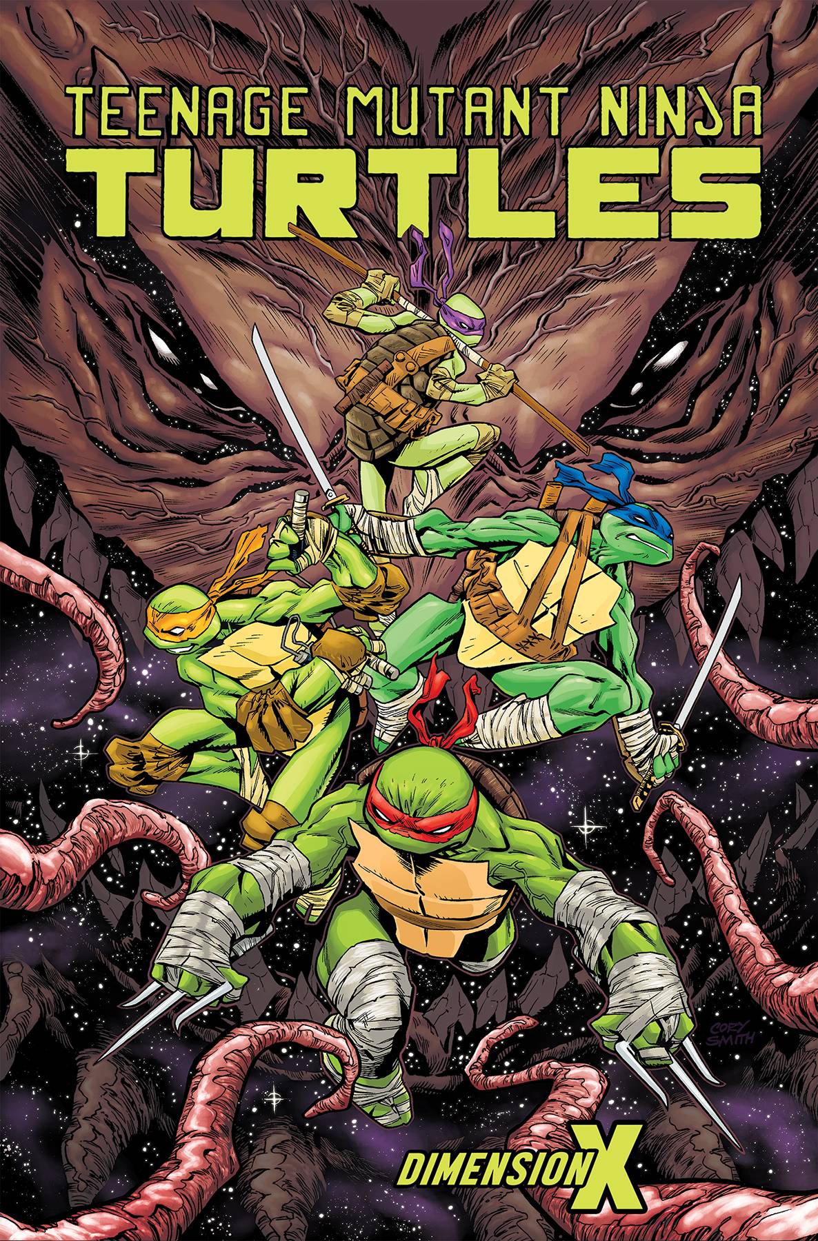 Teenage Mutant Ninja Turtles Dimension X Graphic Novel
