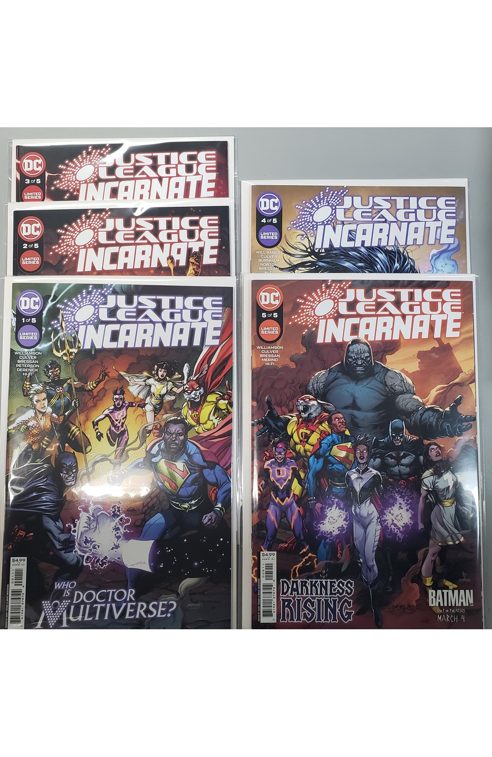Justice League Incarnate (2021) 1-5