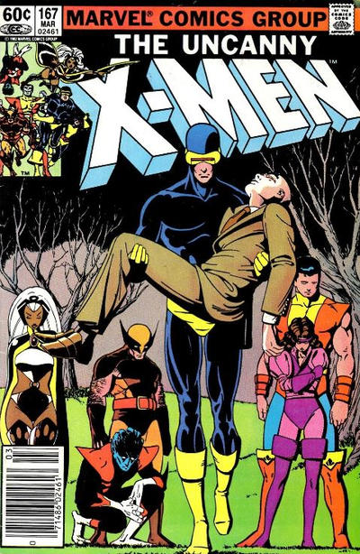 The Uncanny X-Men #167 [Newsstand] - Vg/Fn