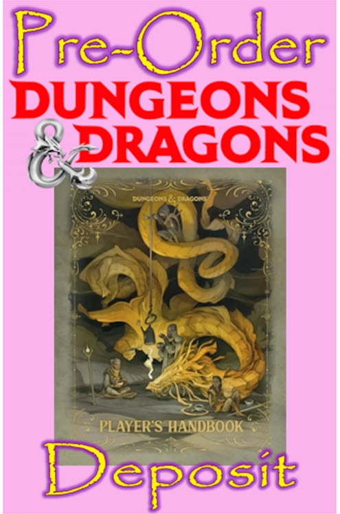 Dungeons & Dragons Player's Handbook 2024 Alternate Hardcover Pre-Order Deposit