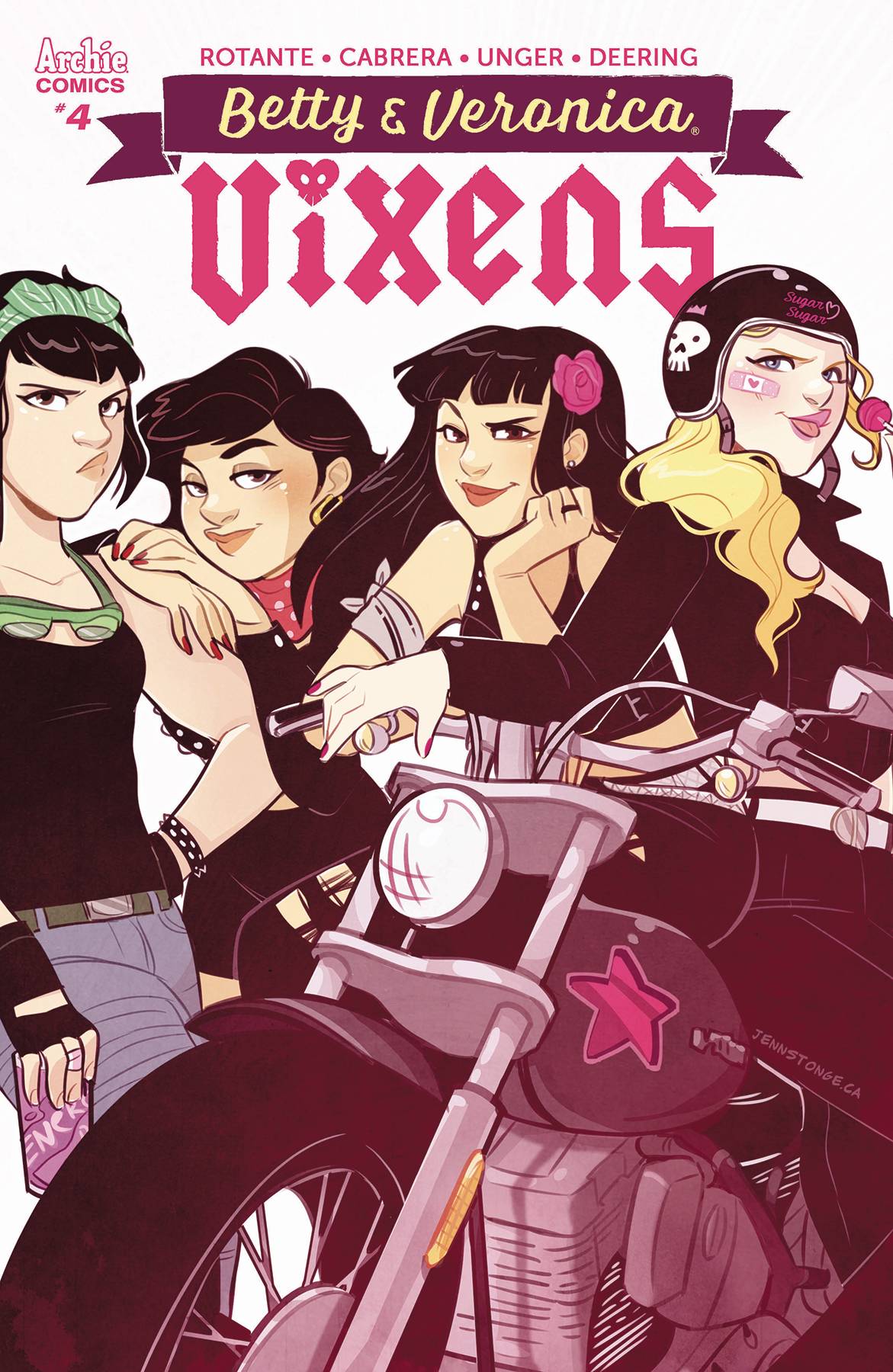 Betty And Veronica Vixens #4 Cover C St Onge