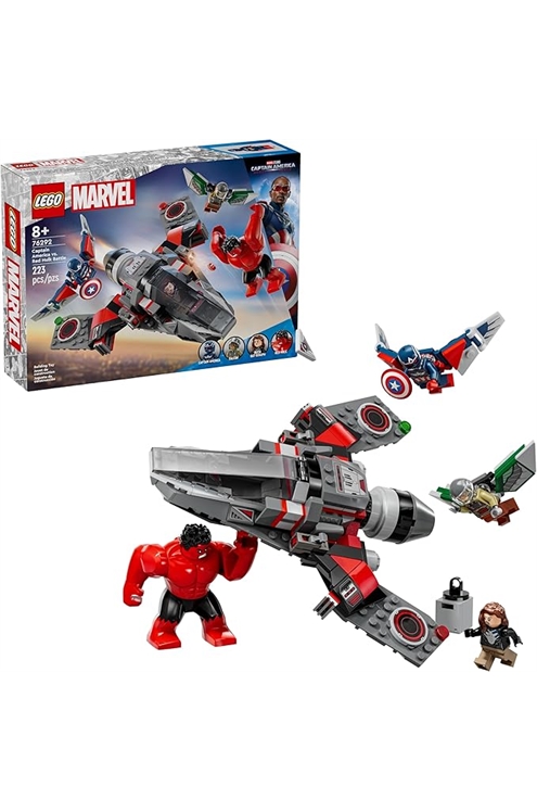 Lego Marvel Captain America Vs. Red Hulk Battle Building Set