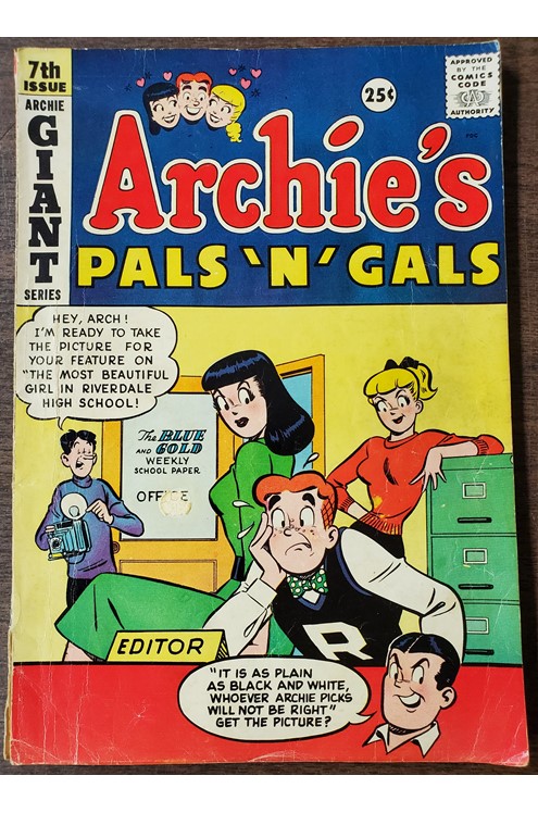 Archie's Pals 'N' Gals #7 (Archie 1958)