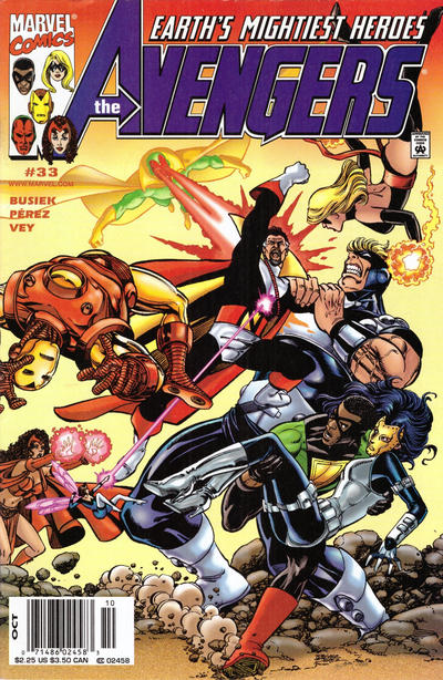 Avengers #33 [Newsstand]-Very Good (3.5 – 5)
