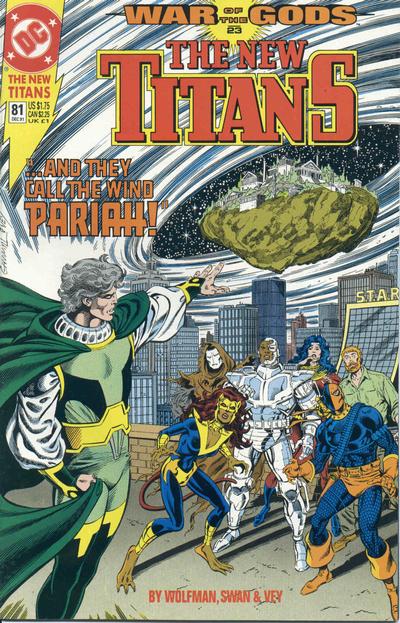 The New Titans #81-Near Mint (9.2 - 9.8)