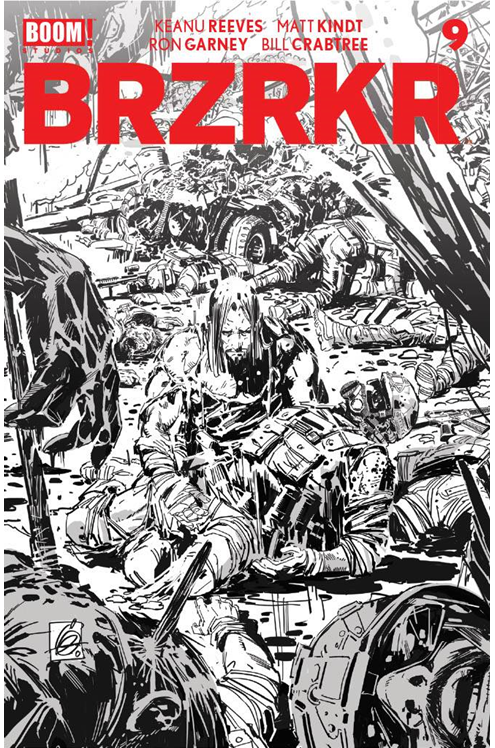 BRZRKR (Berzerker) #9 (Of 12) 2nd Printing Garney