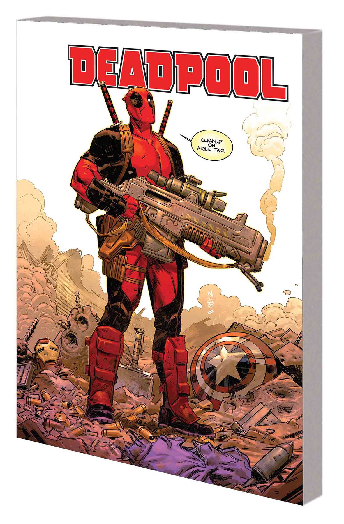 Deadpool Skottie Young Graphic Novel Volume 1 Mercin Hard for Money