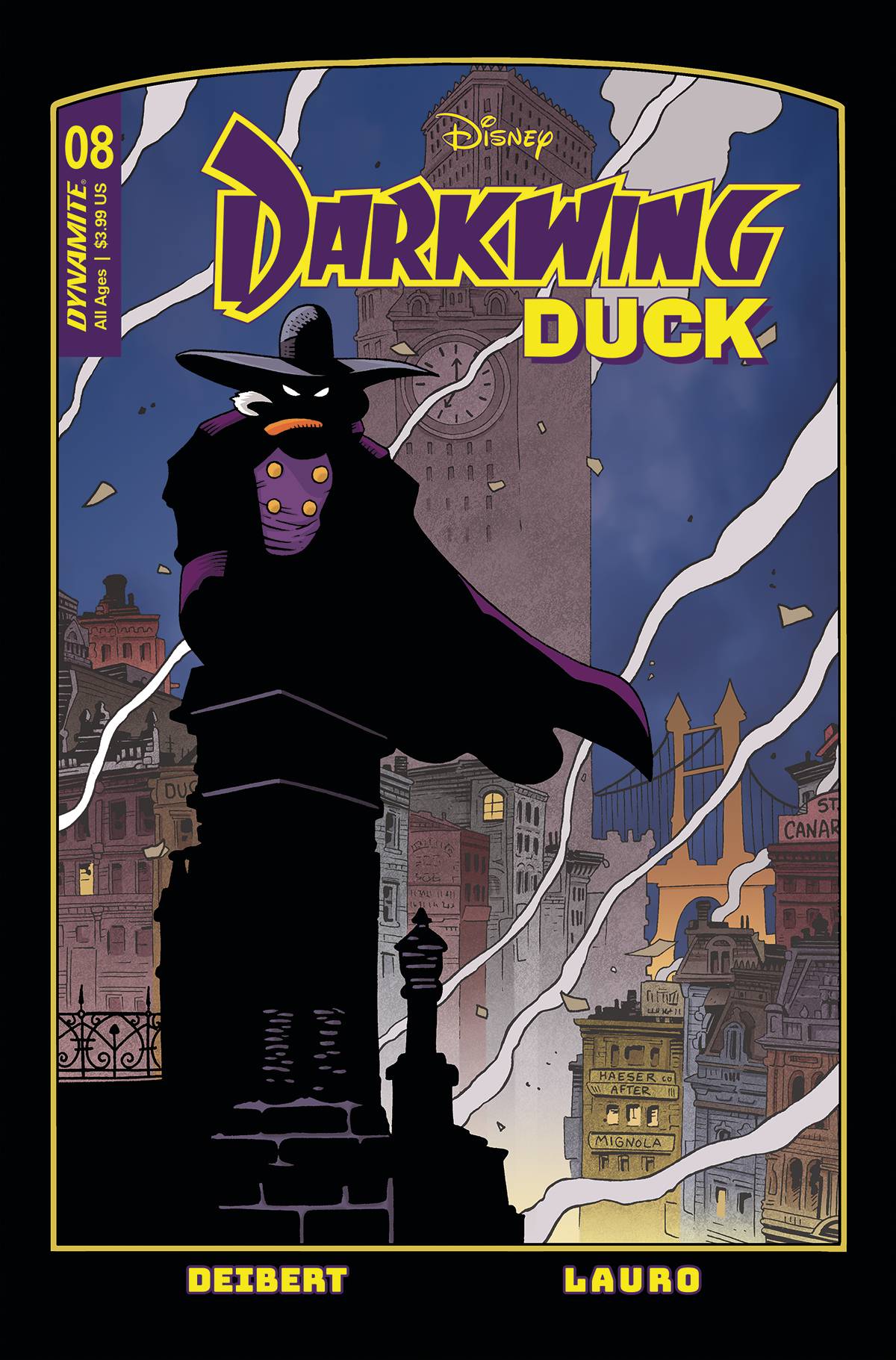 Darkwing Duck #8 Cover R Last Call Haeser Original