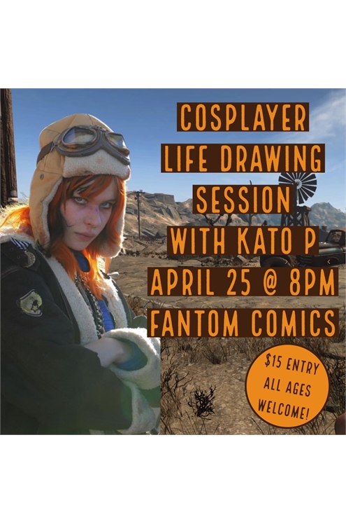 Cosplayer Life Drawing With Kato P - 4/25/24