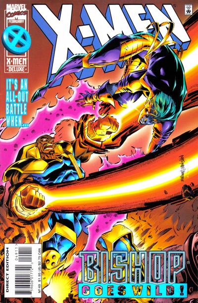 X-Men #49 [Direct Edition]-Fine (5.5 – 7)