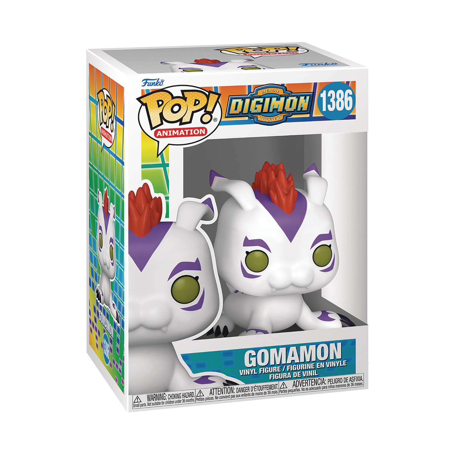 Pop Animation Digimon Gomamon Vinyl Figure