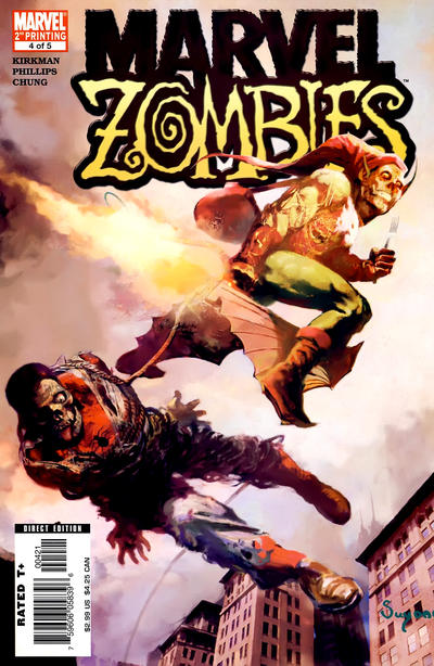 Marvel Zombies #4 2nd Printing Variant (2006)