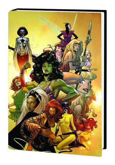 Women of Marvel Seven Decades Omnibus Hardcover Coipel Cover