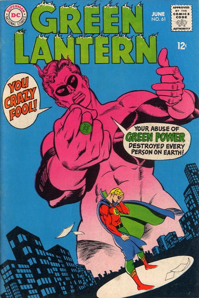 Green Lantern #61 - G 2.5