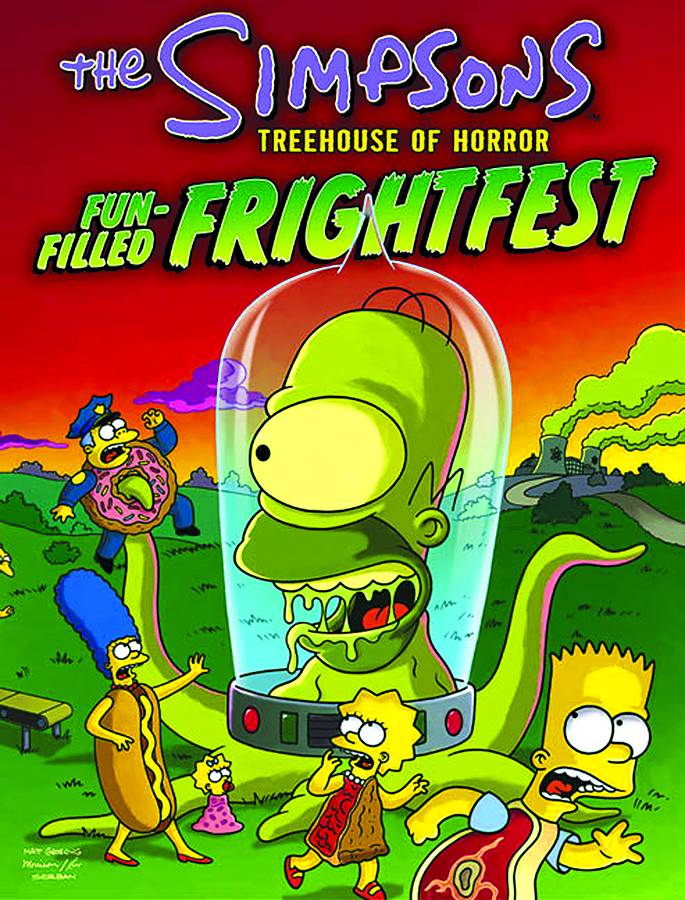 Simpsons Treehouse of Horror Graphic Novel Volume 3 Fun Filled Frightfest New Printing