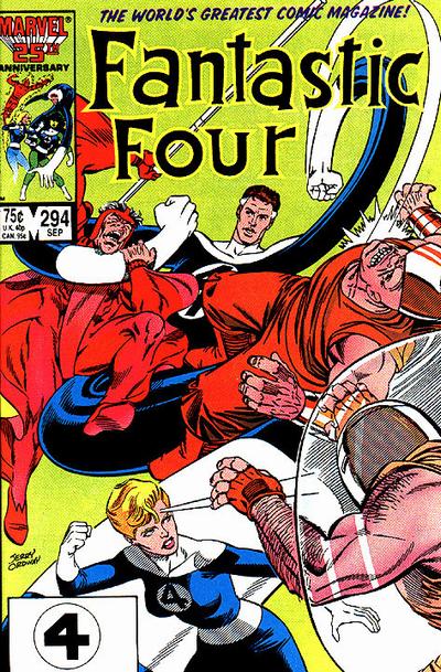 Fantastic Four #294 [Direct]-Very Fine (7.5 – 9)