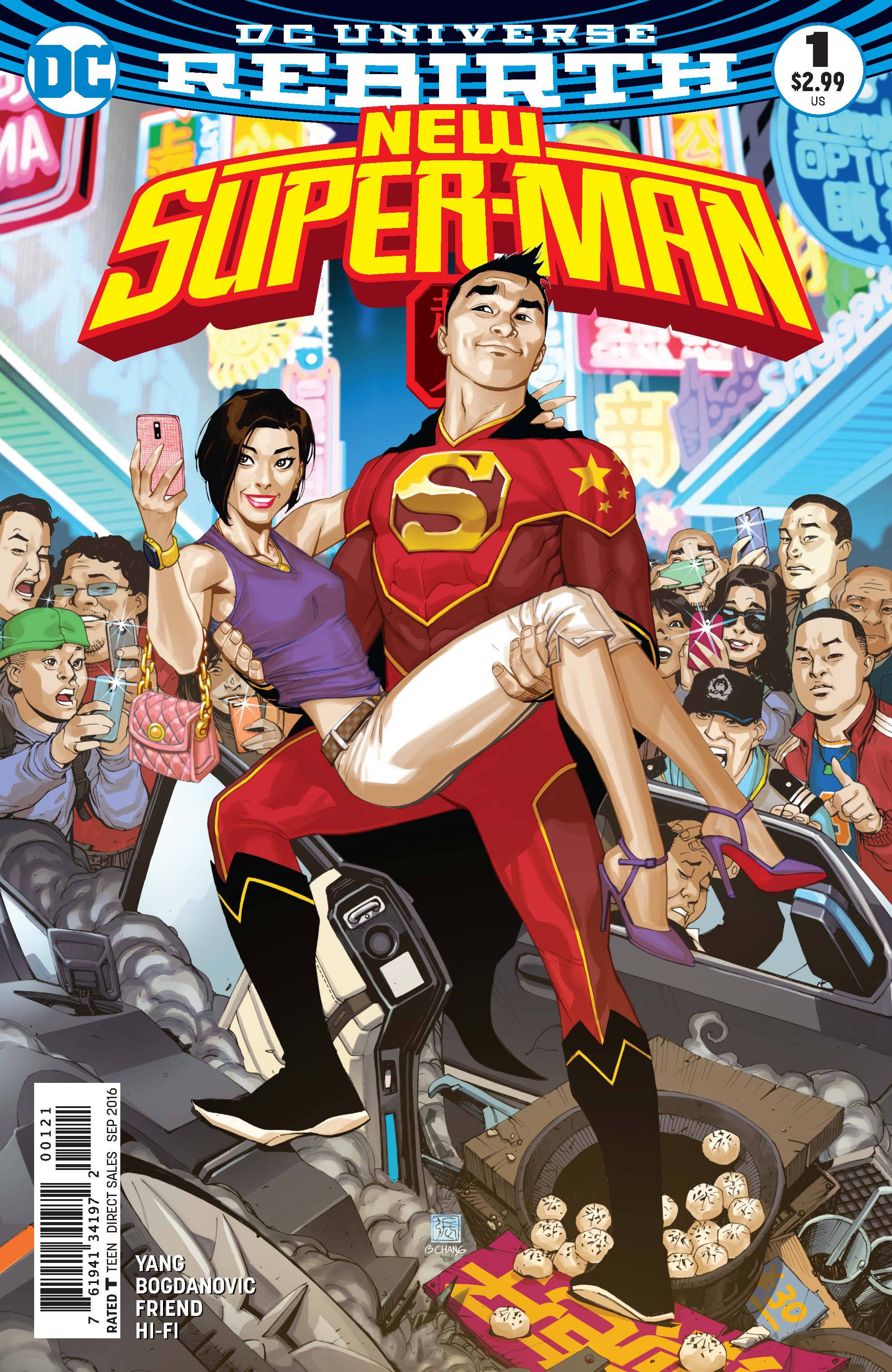 New Super Man #1 Variant Edition