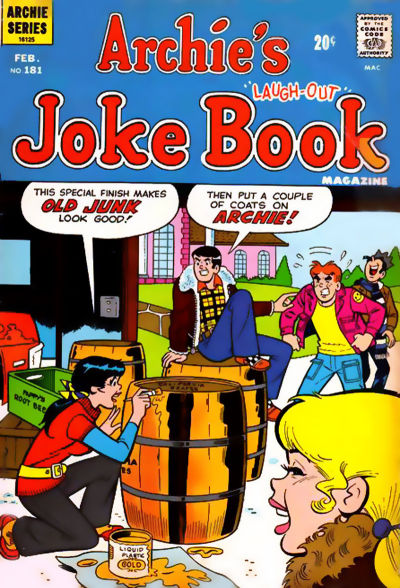 Archie's Joke Book Magazine #181 - Vg-