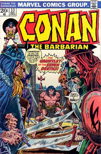 Conan The Barbarian #33-Fair (1.0 - 1.5)