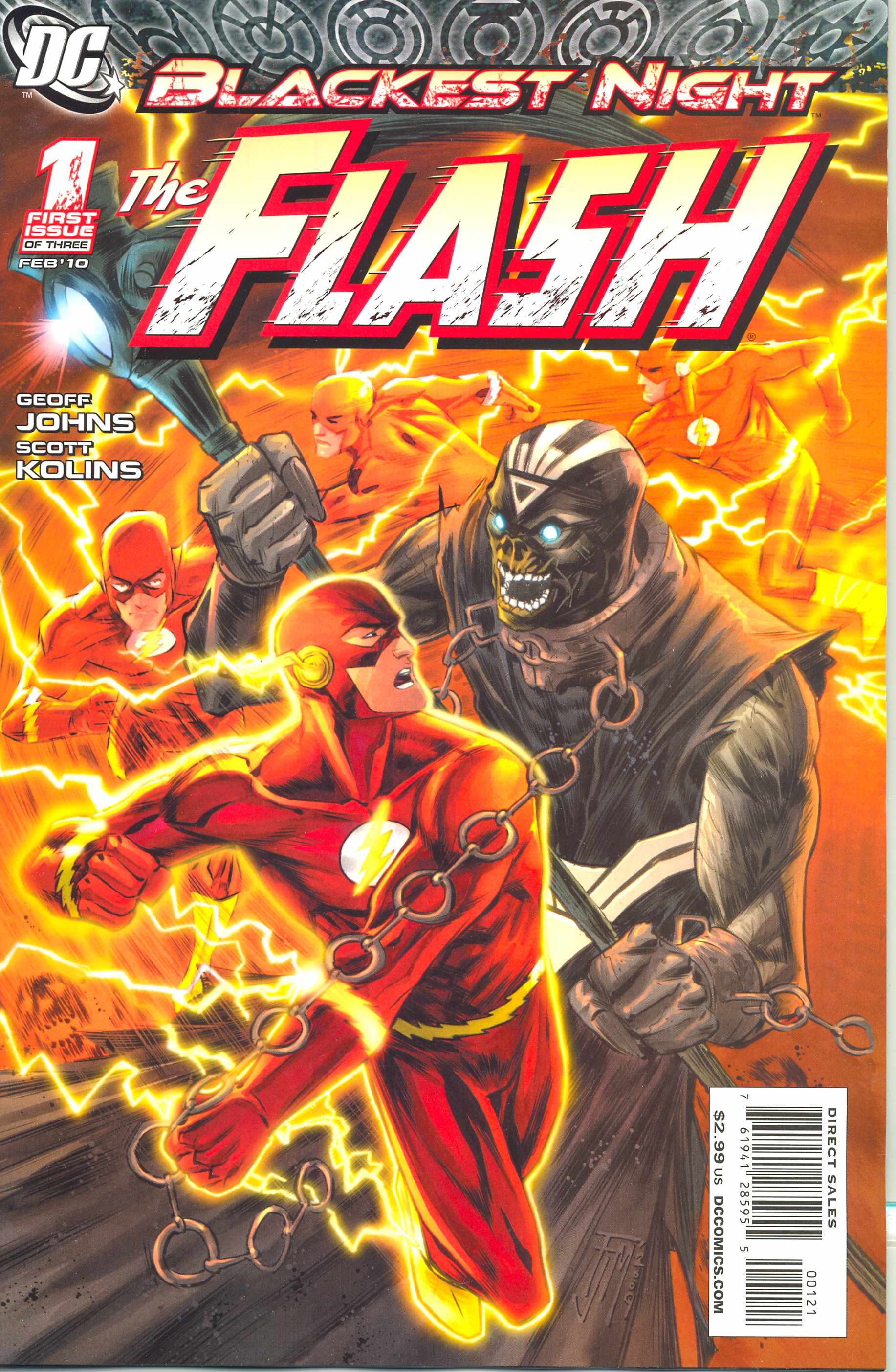 Blackest Night the Flash #1 Variant Edition