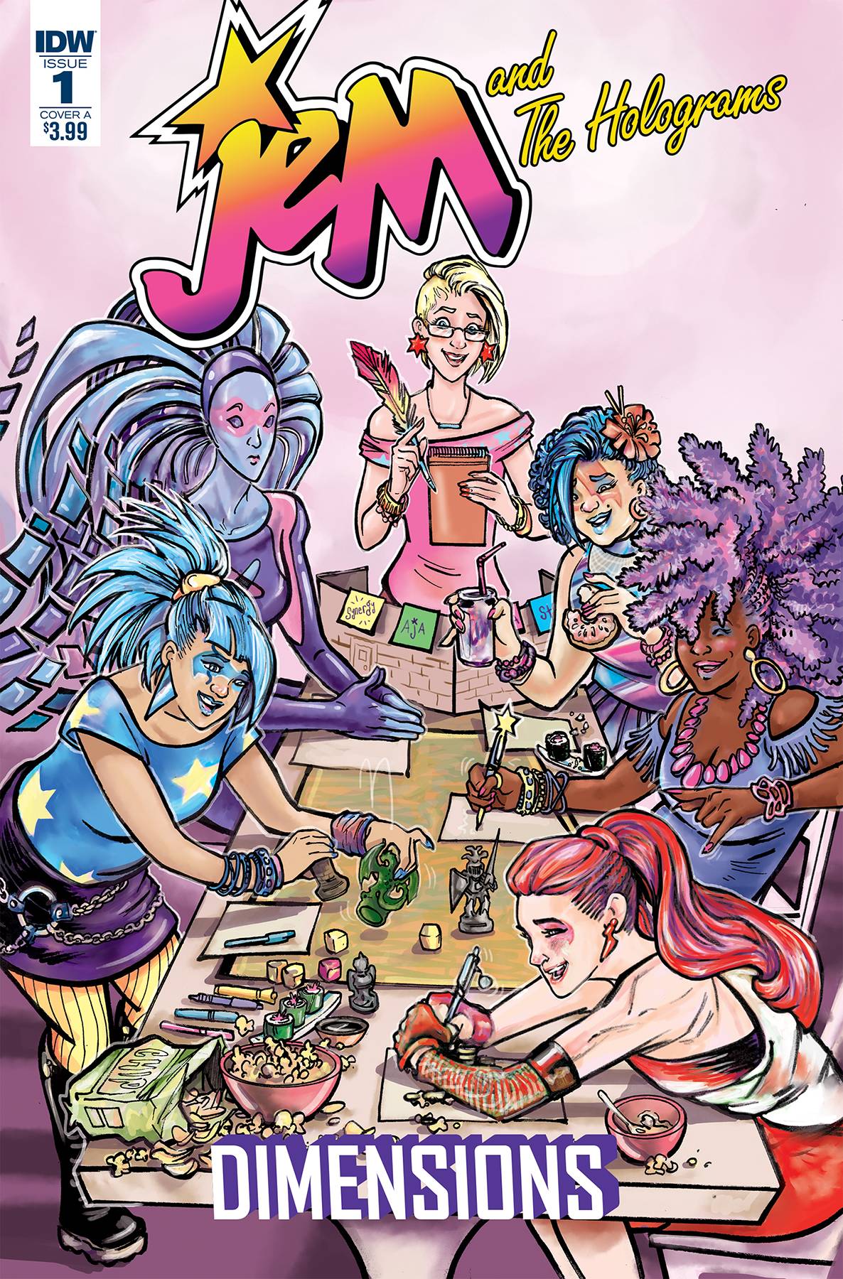 Jem & The Holograms Dimensions #1 Cover A Ford