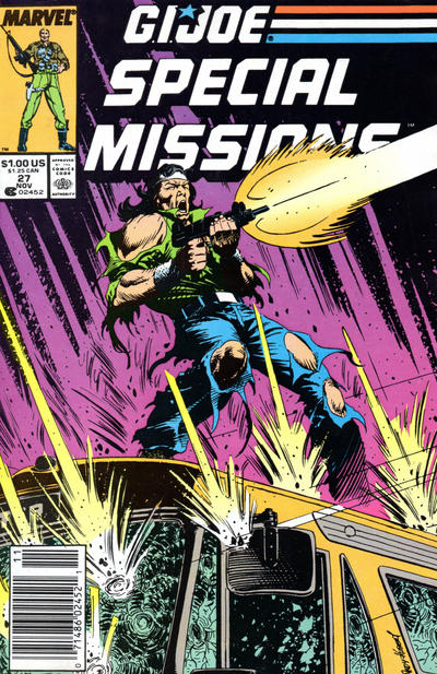 G.I. Joe Special Missions #27 [Newsstand](1986) -Fine (5.5 – 7)