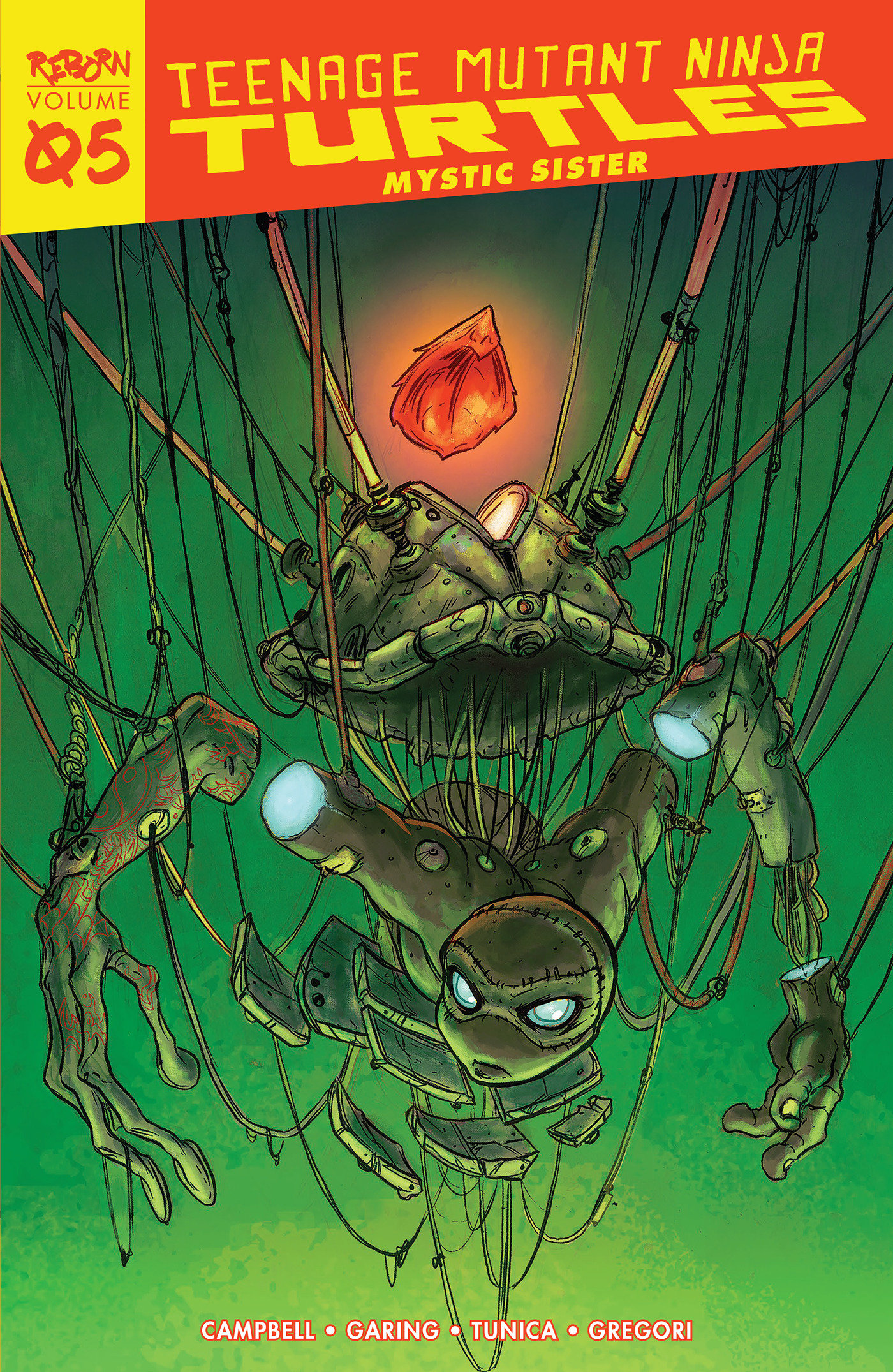 Teenage Mutant Ninja Turtles Reborn Graphic Novel Volume 5 Mystic Sister