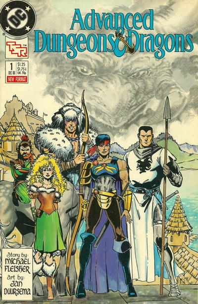 Advanced Dungeons & Dragons Comic Book #1 [Direct](1988)-Near Mint (9.2 - 9.8)