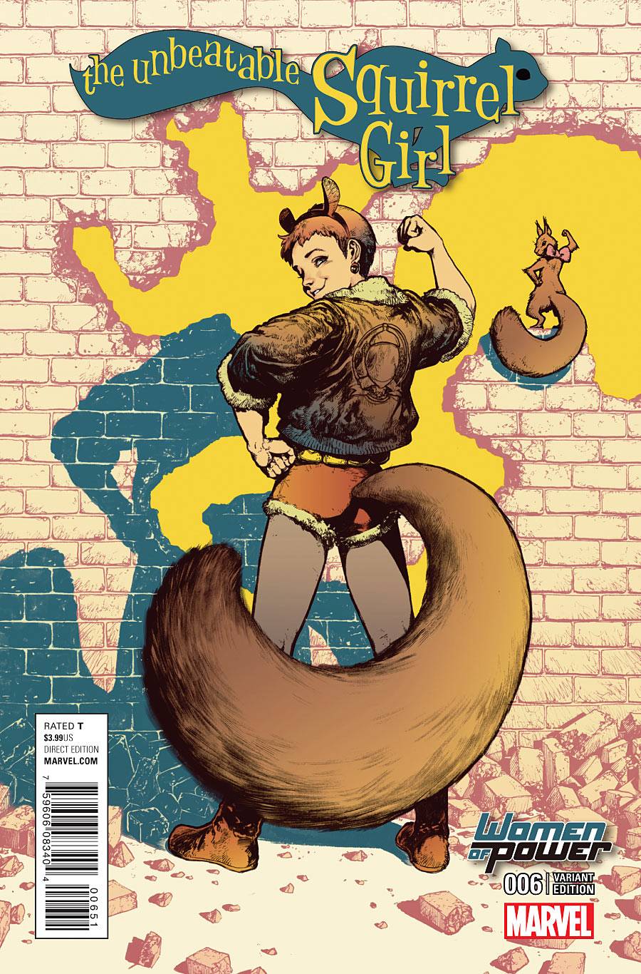 The Unbeatable Squirrel Girl #6 (Shirahama Wop Variant) (2015)