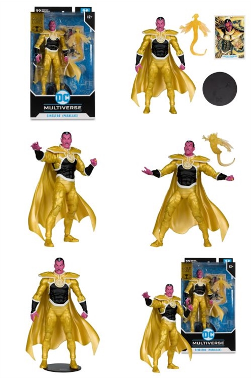 ***Pre-Order*** DC Multiverse Sinestro (Parallax) (Green Lantern) (Gold Label)